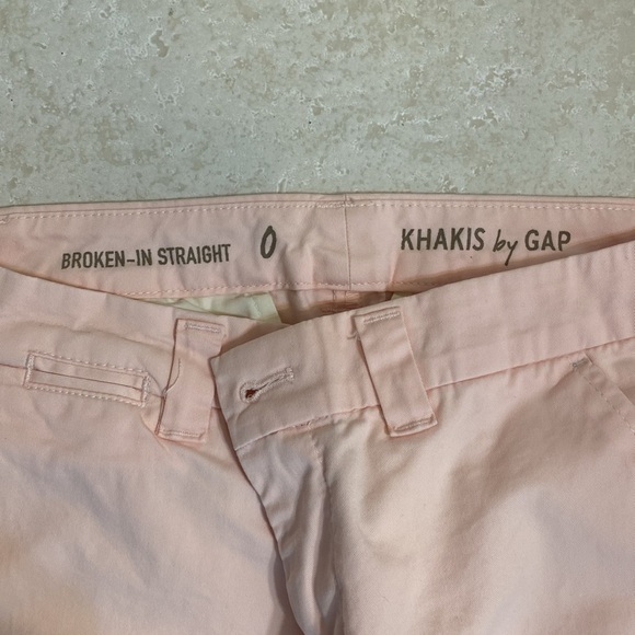 GAP broken-in straight light pink pants - Picture 3 of 8